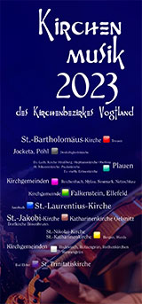 Programmheft Deckseite