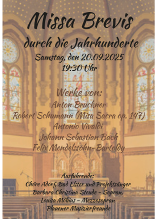 Missa Brevis durch die Jahrhunderte