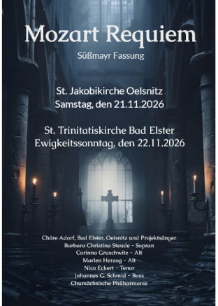 Mozart Requiem in der Süßmayr Fassung